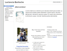 Tablet Screenshot of lactanciabariloche.org